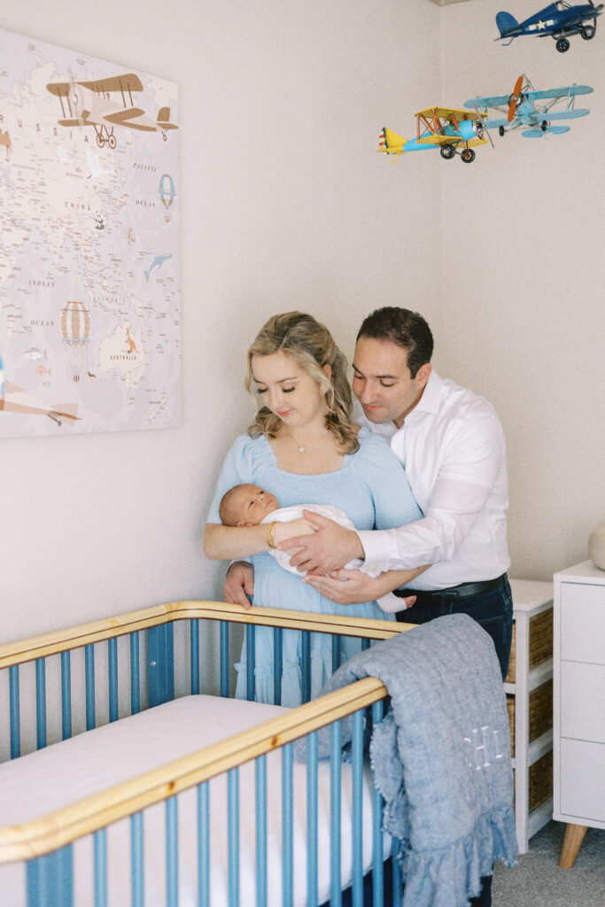 Mckinney Lifestyle Newborn Photographer 